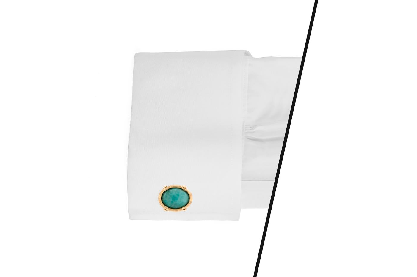 Vintage 1950s Jade Cufflinks