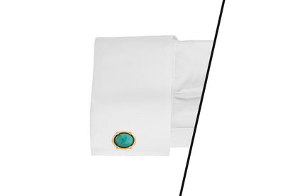 Vintage 1950s Jade Cufflinks