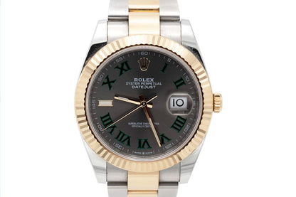 Rolex Wimbledon Datejust Two-Toned Watch