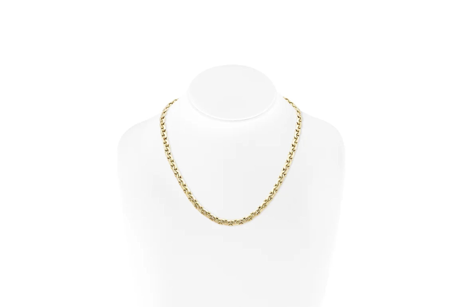 Vintage Gold Link Necklace