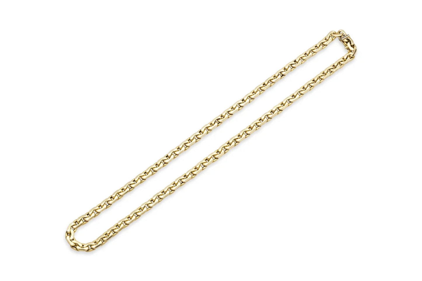 Vintage Gold Link Necklace