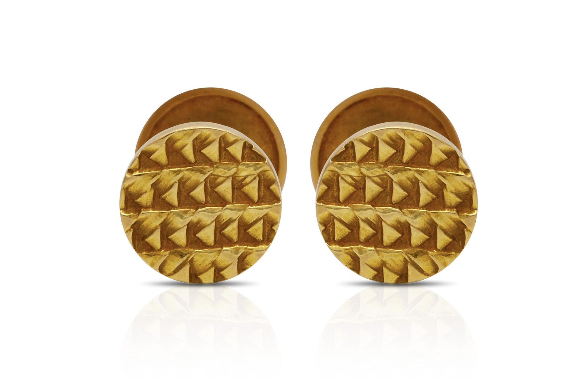 Antique Art Deco 1930s Gold Cufflinks