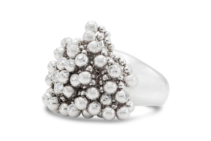 Cartier Nouvelle Vague Perruque Ring with Diamonds