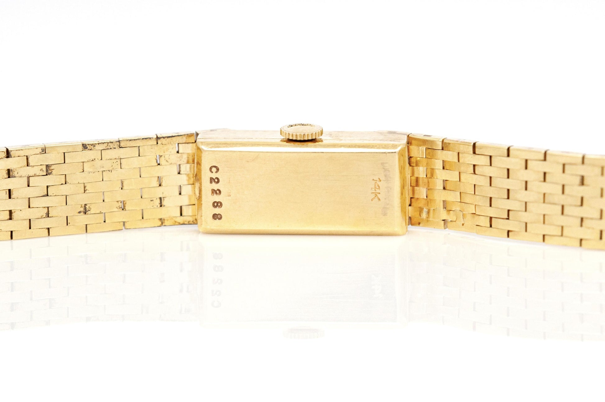 Vintage 1940s Retro Lucien Piccard for Tiffany & Co. Gold Watch