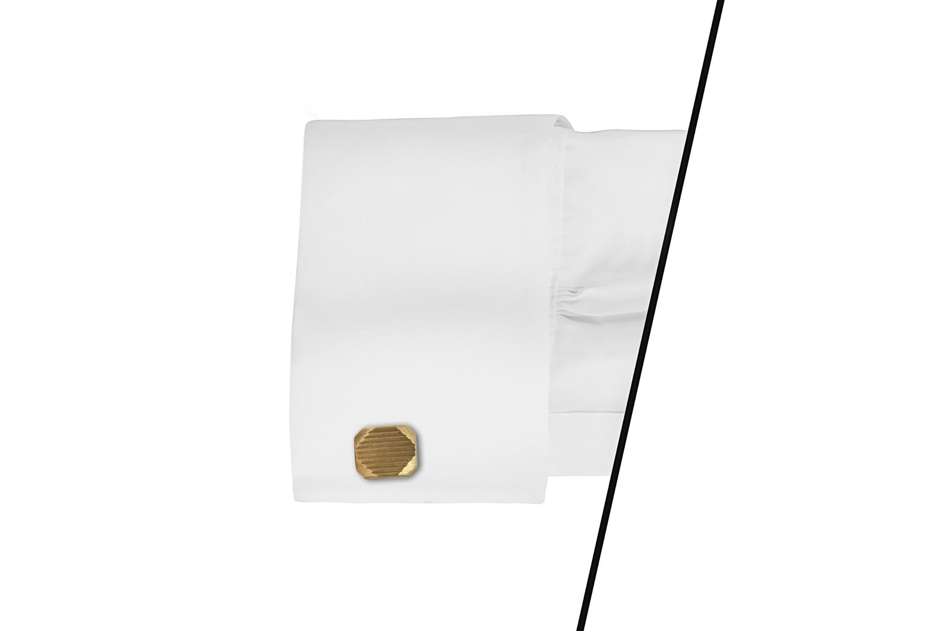 Vintage 1960s Gold Ridged Cufflinks