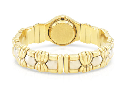 Vintage 1960s Gold and Diamond Watch Cuff