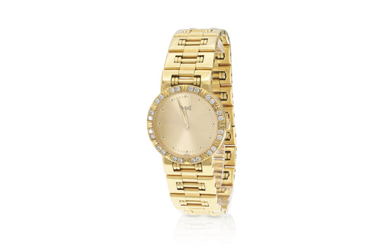 Piaget Mini Dancer Gold Watch with Diamonds