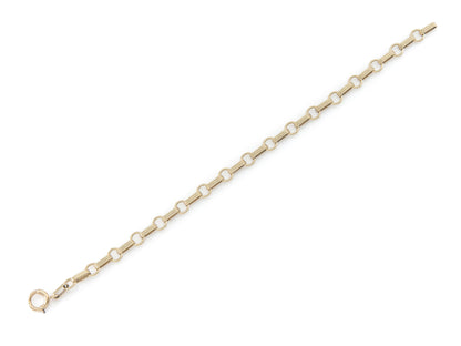 Vintage 1950s Gold Link Bracelet