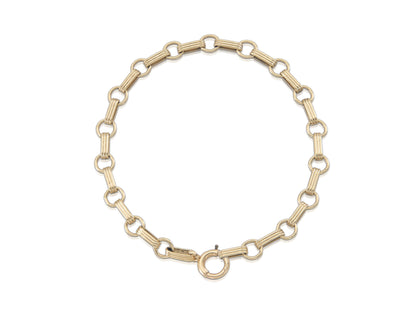 Vintage 1950s Gold Link Bracelet