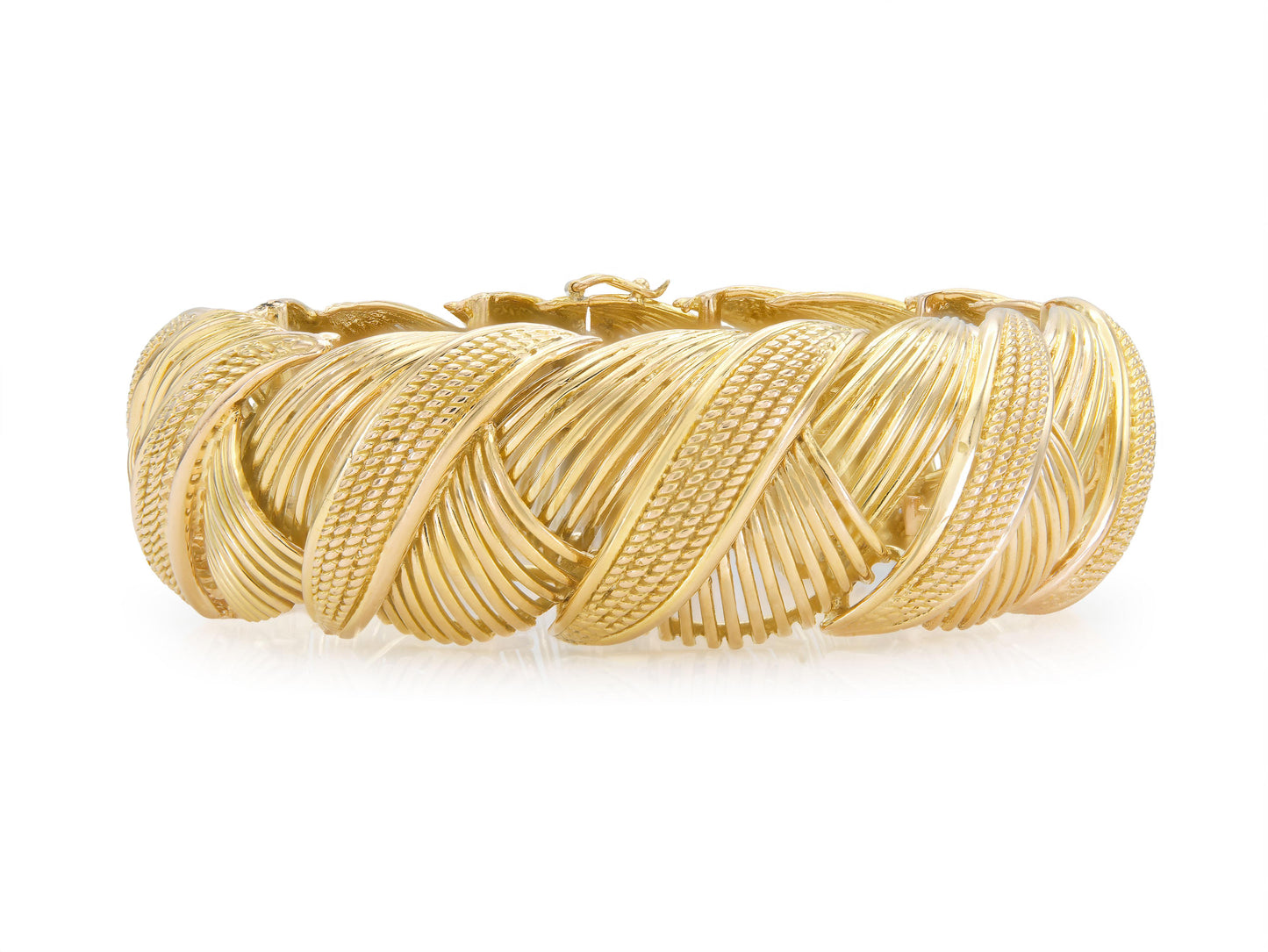 Vintage 1940s Retro Gold Bracelet