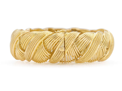 Vintage 1940s Retro Gold Bracelet