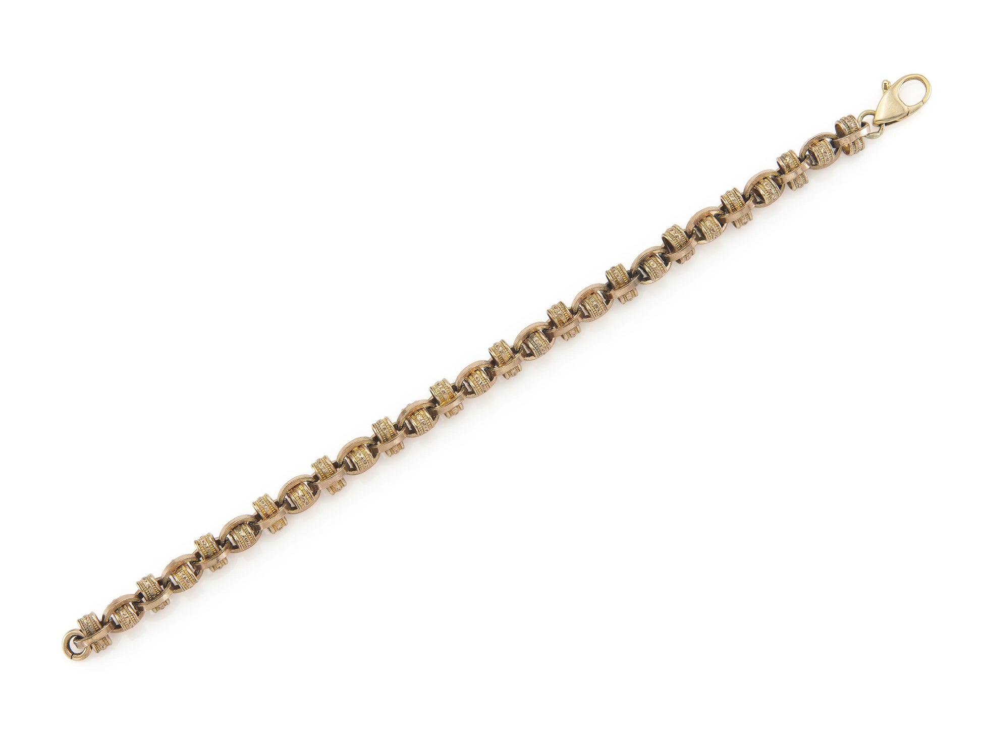 Antique Victorian Gold Link Bracelet