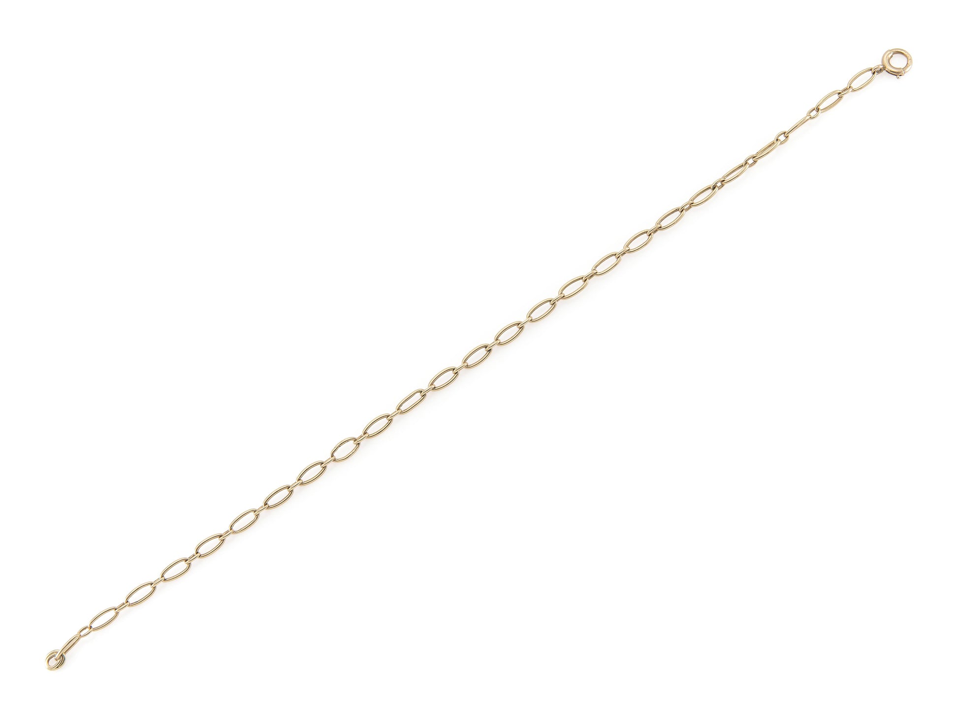 Vintage 1950s Gold Link Bracelet
