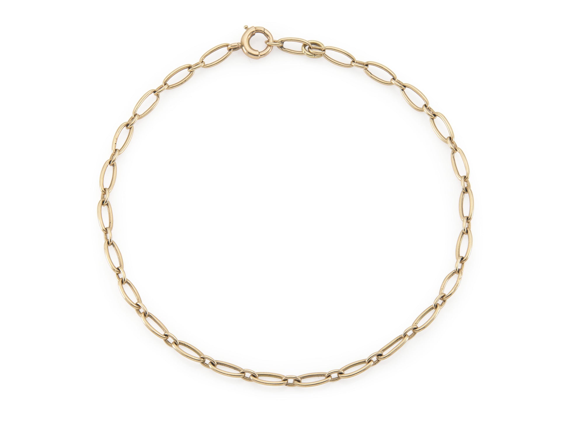 Vintage 1950s Gold Link Bracelet