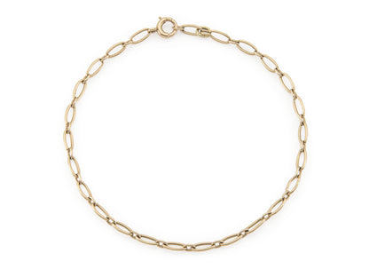 Vintage 1950s Gold Link Bracelet
