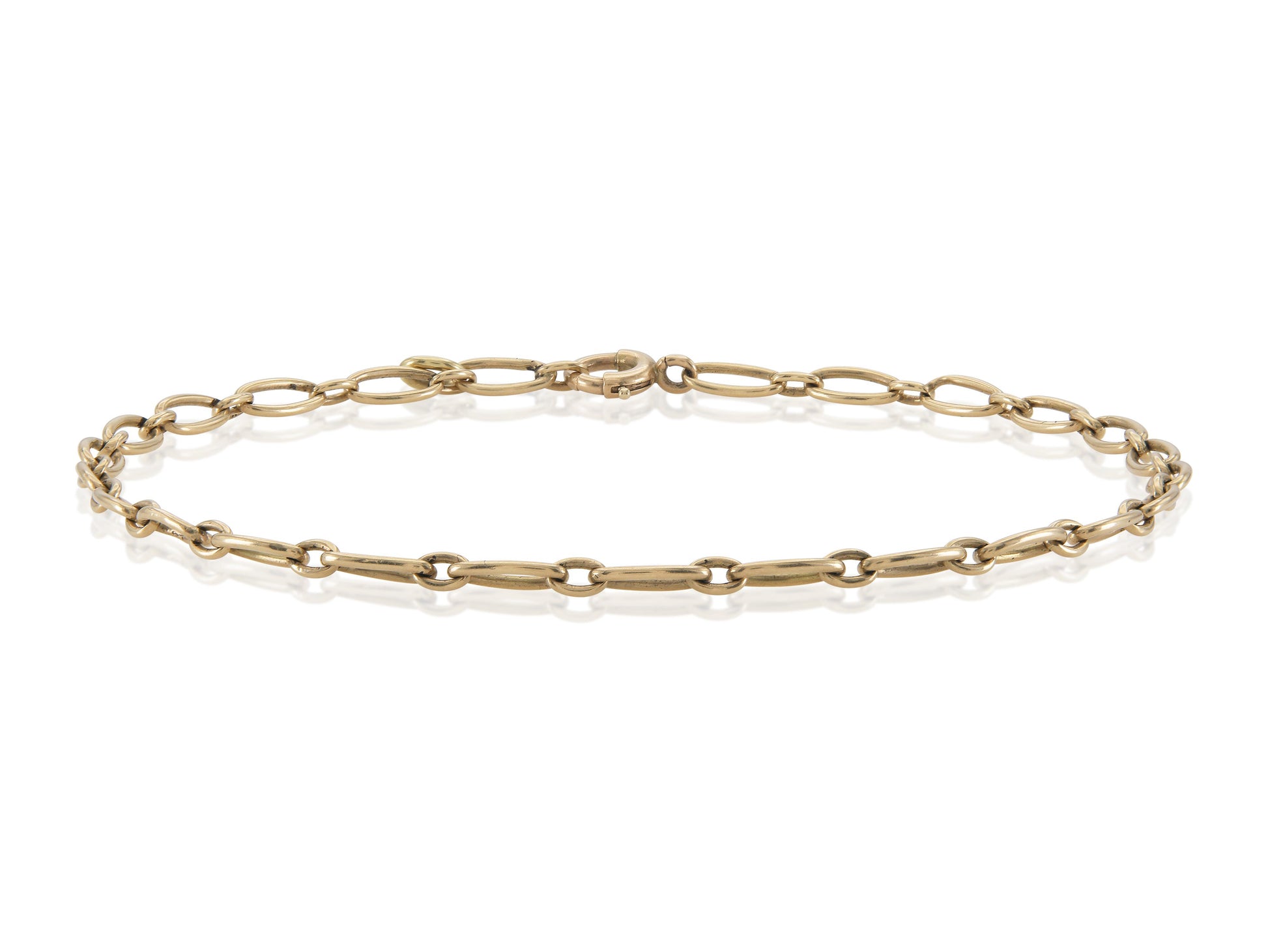 Vintage 1950s Gold Link Bracelet
