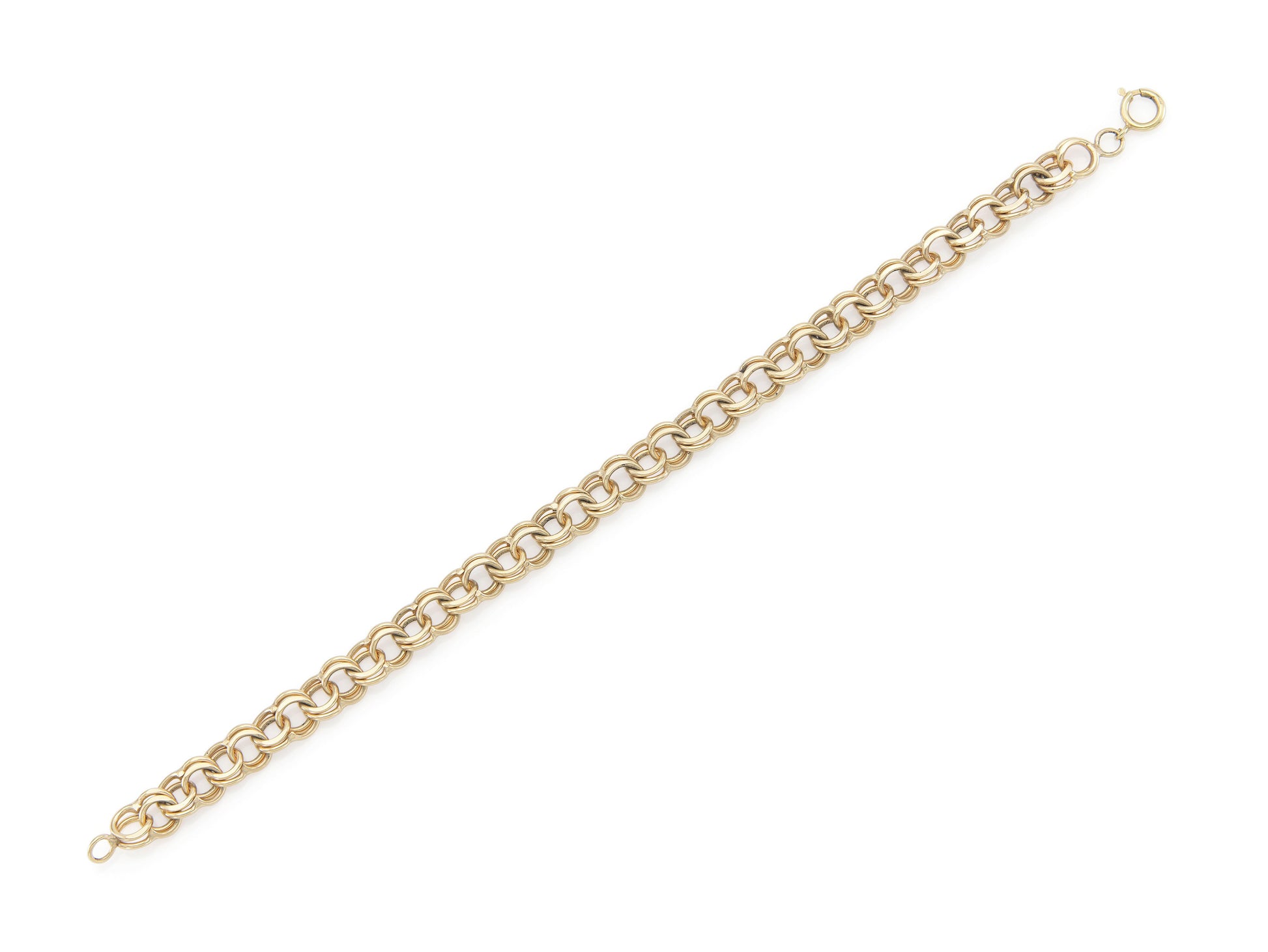 Vintage 1960s Gold Link Bracelet