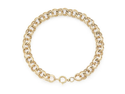 Vintage 1960s Gold Link Bracelet