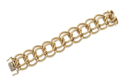 Vintage 1970s Tiffany & Co. Gold Open Links Bracelet