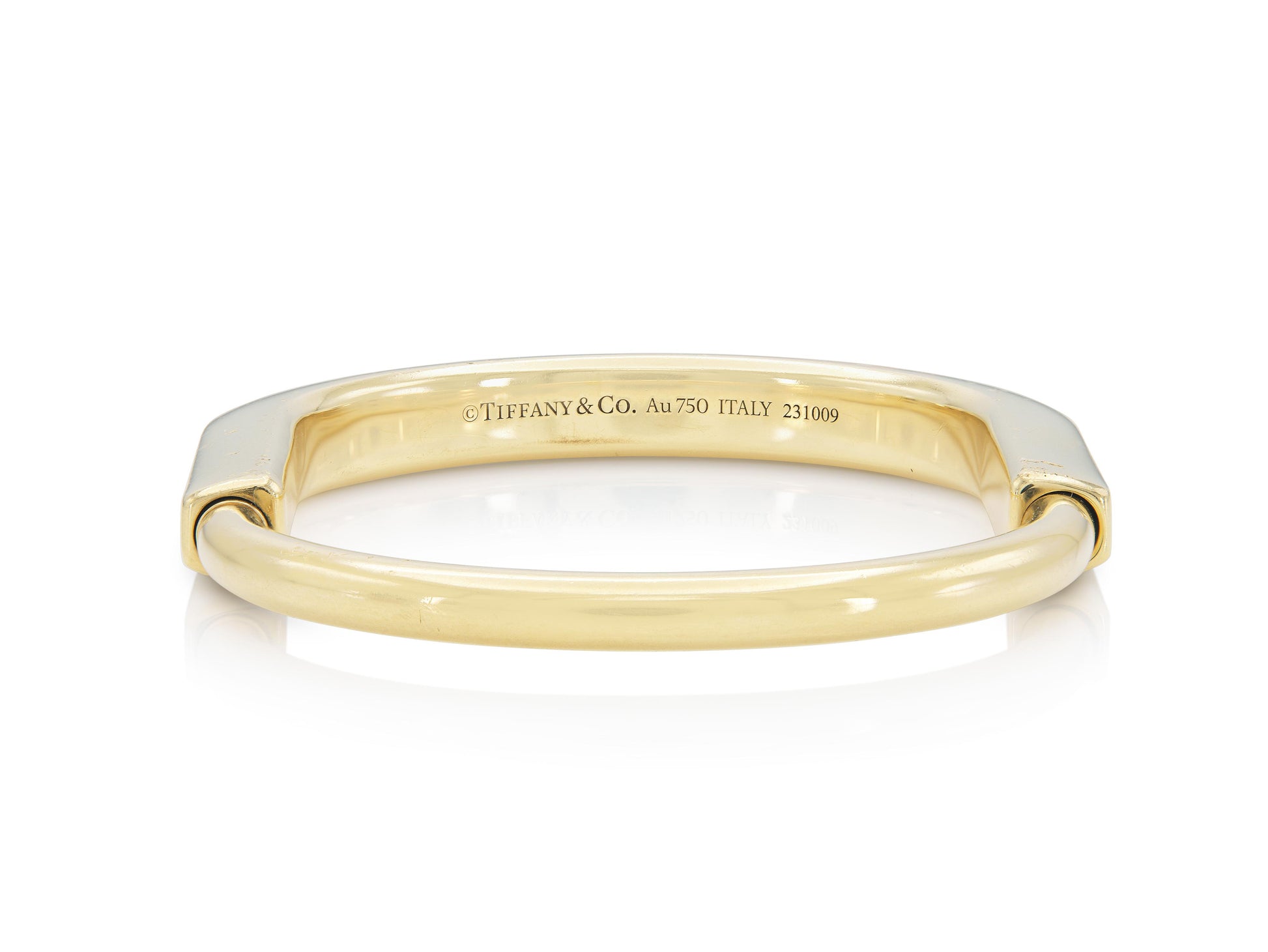 Tiffany & Co. Lock Bangle Bracelet