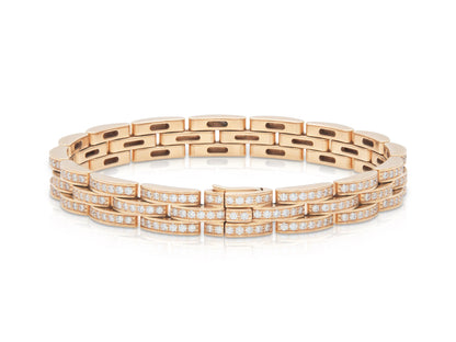 Cartier Panthere Maillon Bracelet with Diamonds