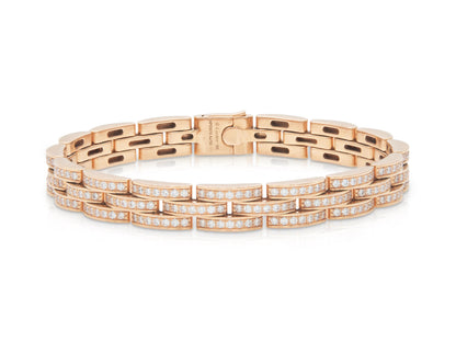 Cartier Panthere Maillon Bracelet with Diamonds