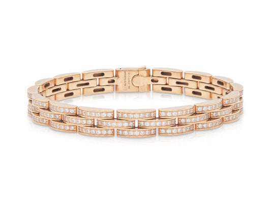 Cartier Panthere Maillon Bracelet with Diamonds