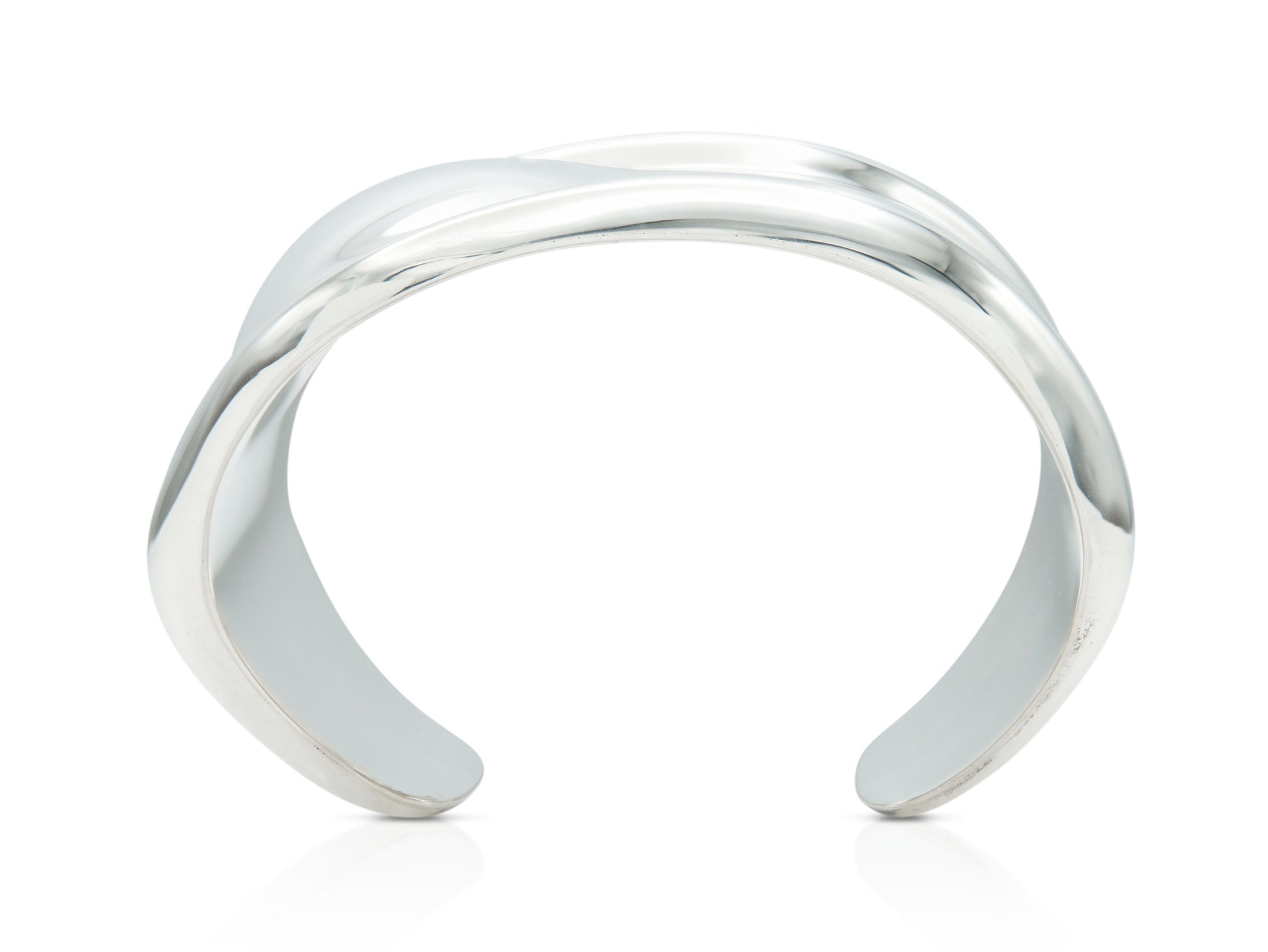 Tiffany & Co. Elsa Peretti Silver Bone Cuff Bracelet
