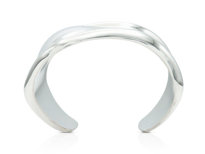 Tiffany & Co. Elsa Peretti Silver Bone Cuff Bracelet