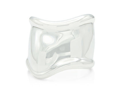 Tiffany & Co. Elsa Peretti Silver Bone Cuff Bracelet