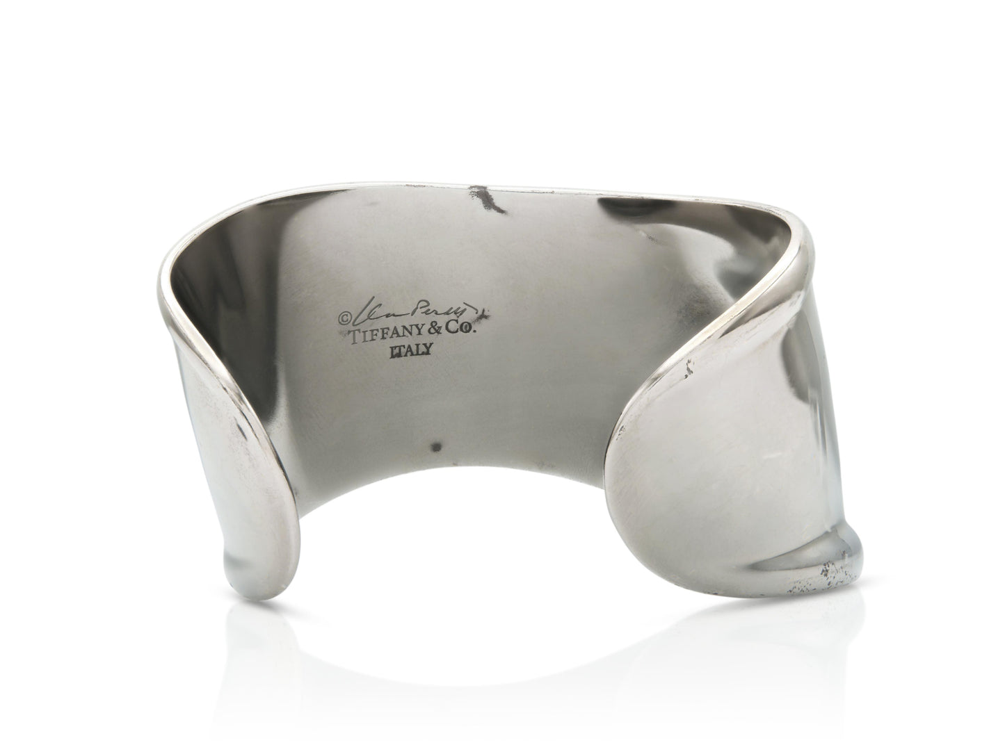 Tiffany & Co. Elsa Peretti Ruthenium Bone Cuff Bracelet