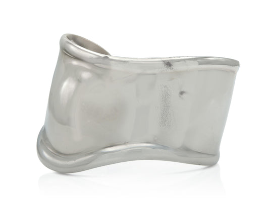 Tiffany & Co. Elsa Peretti Ruthenium Bone Cuff Bracelet