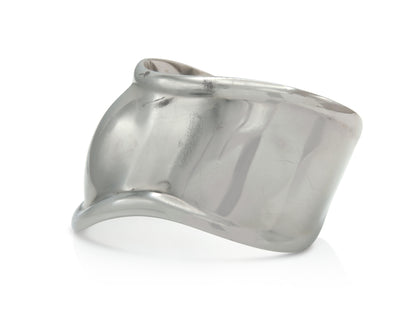 Tiffany & Co. Elsa Peretti Ruthenium Bone Cuff Bracelet