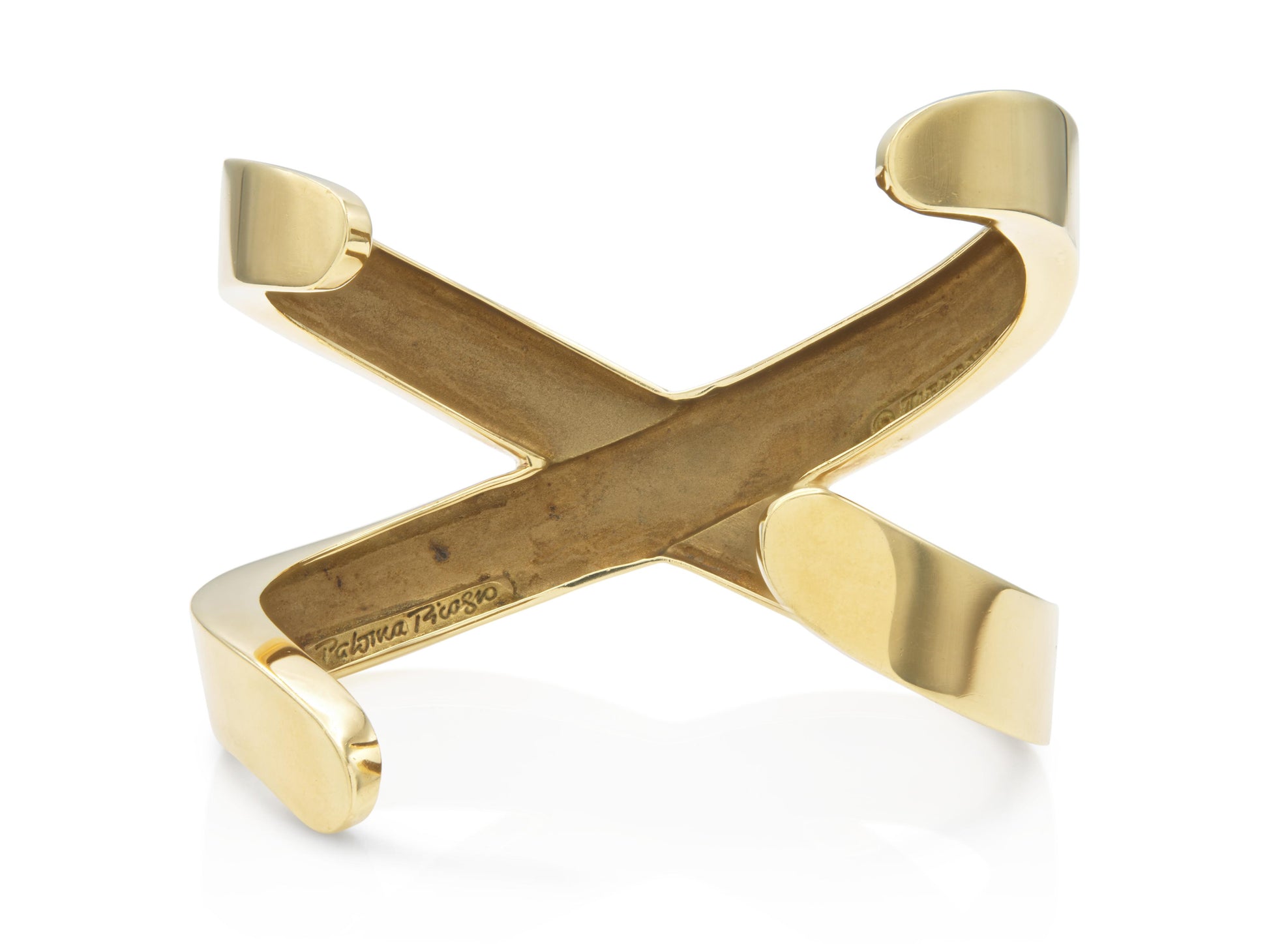 Vintage 1990s Tiffany & Co. Paloma Picasso X Cuff Bracelet