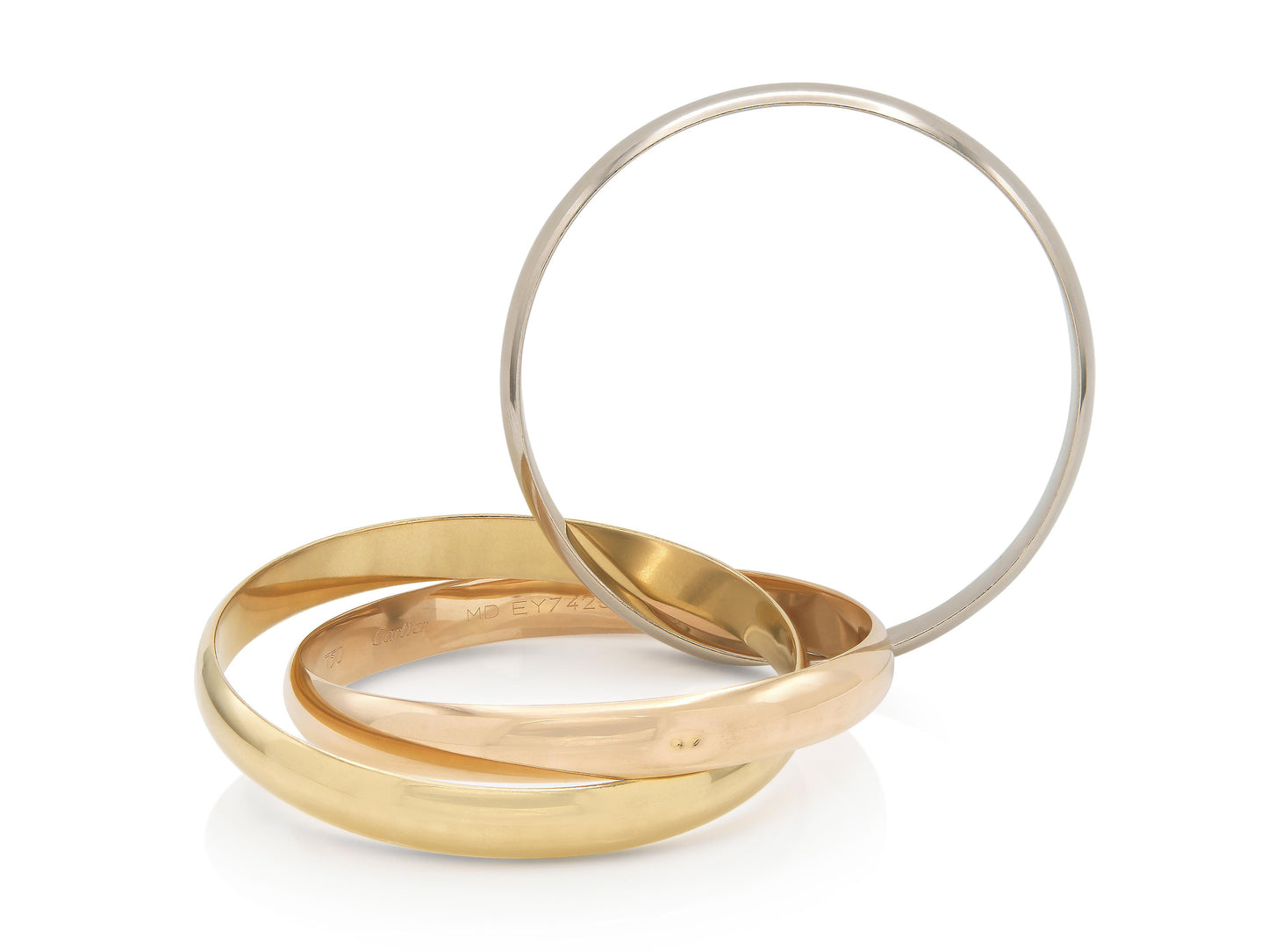 Cartier Trinity Bangle Bracelet