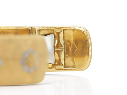 Vintage 1970s Buccellati Ruby Cuff Bracelet