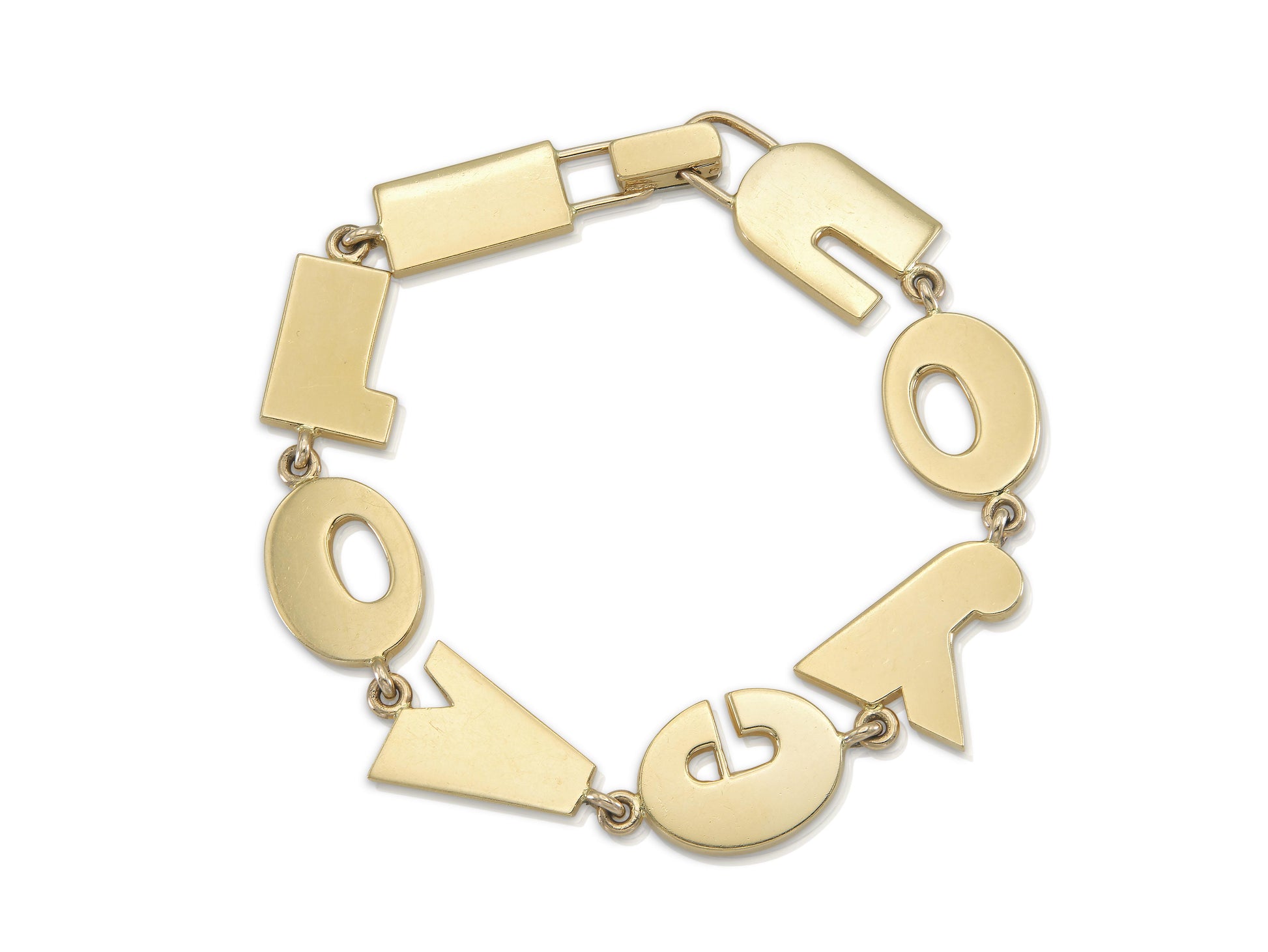 Verdura "I Love You" Bracelet