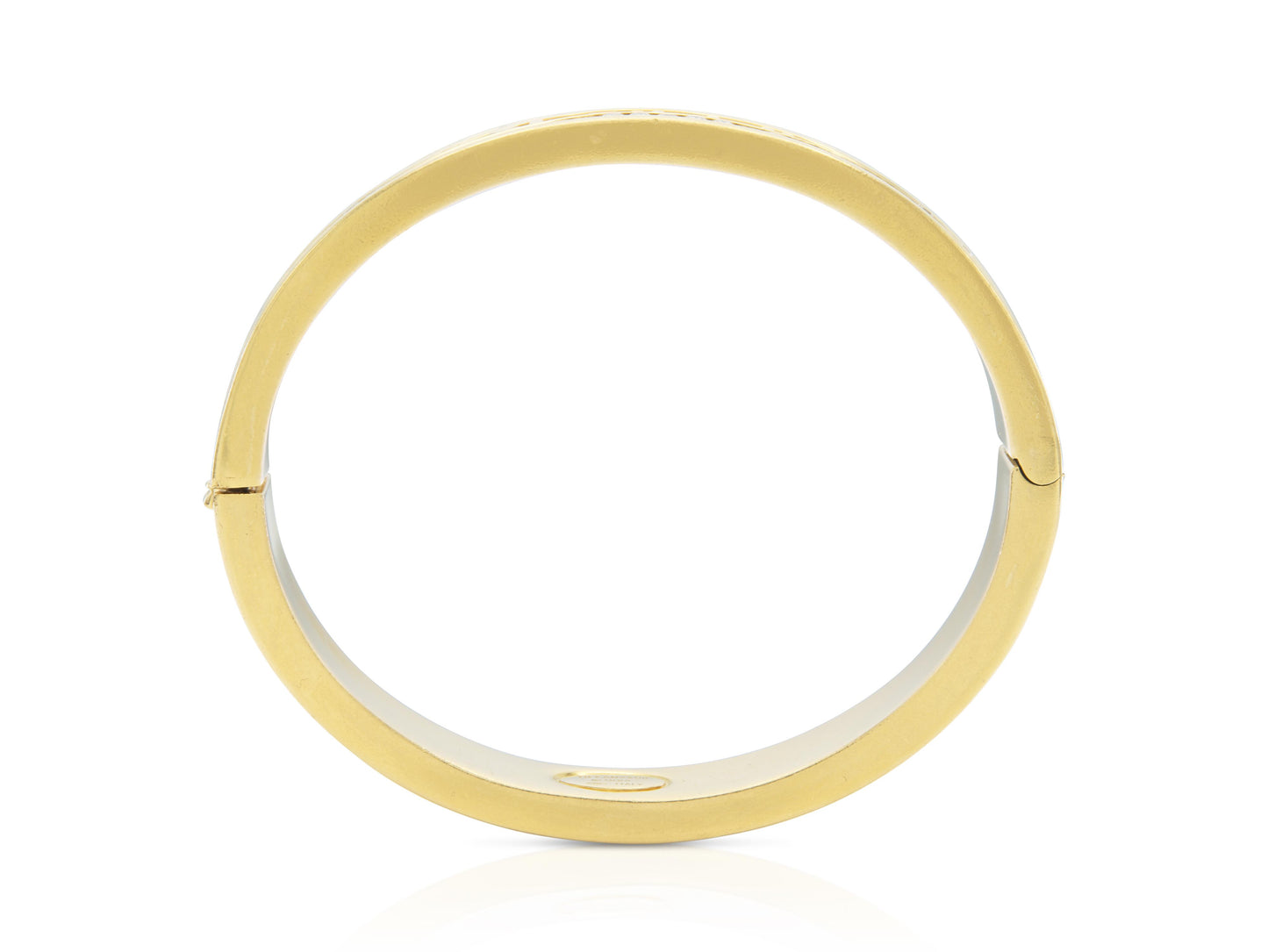 Vinatge 1990s Tiffany & Co. Atlas Roman Numeric Bracelet with Diamonds