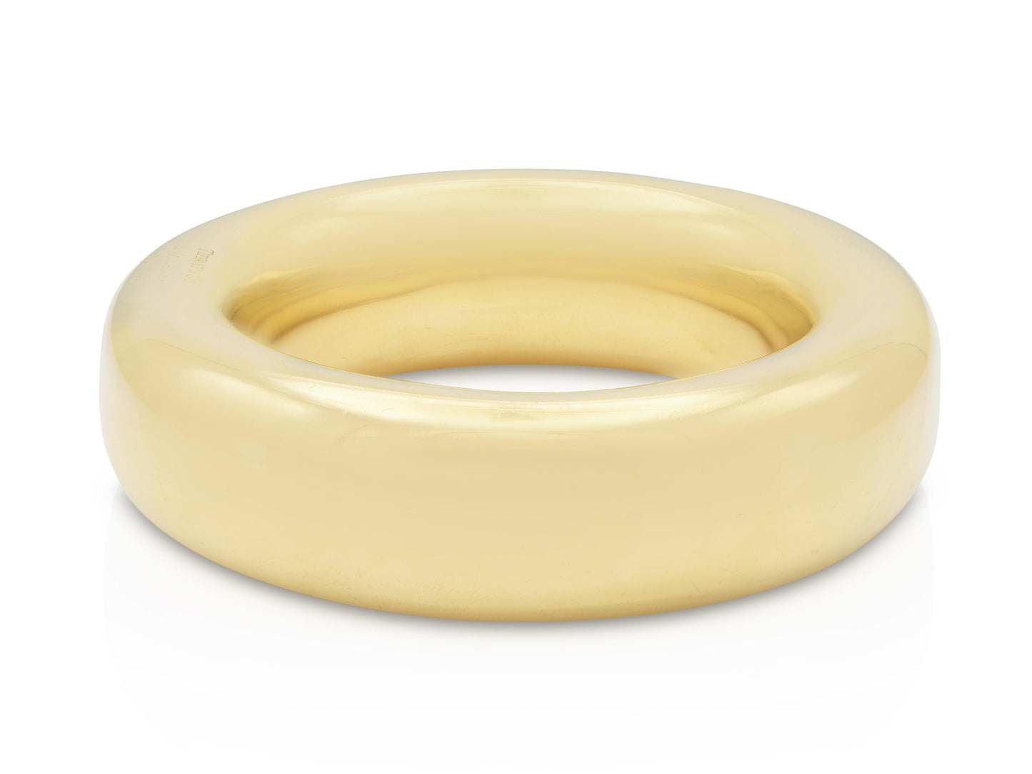 Tiffany & Co. Elsa Peretti Gold Doughnut Bangle Bracelet