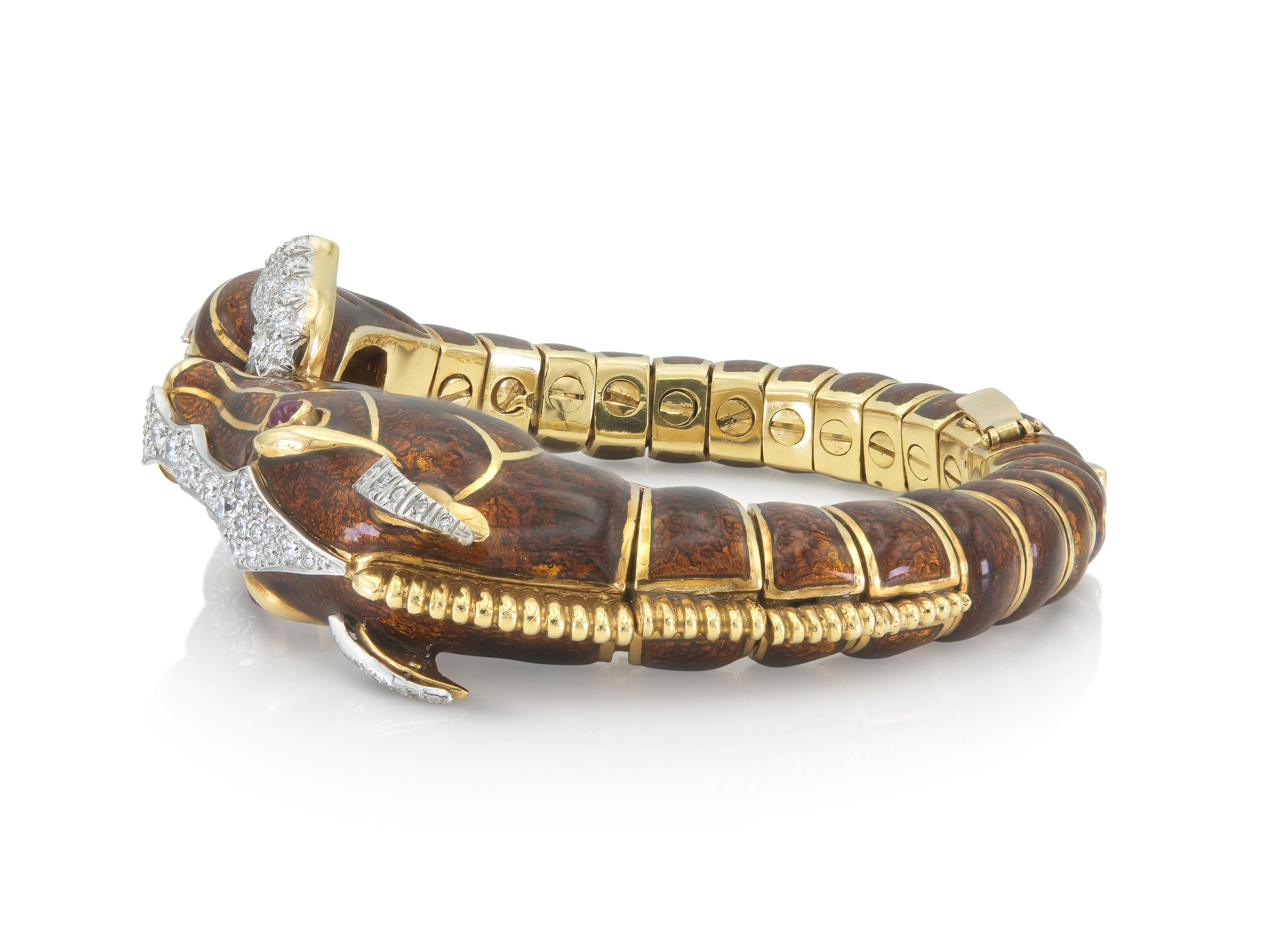 David Webb Chestnut Horse Bracelet