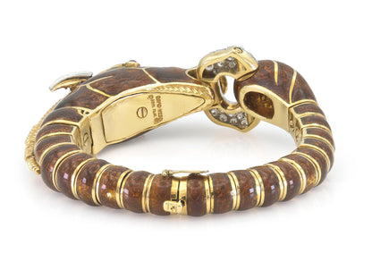 David Webb Chestnut Horse Bracelet