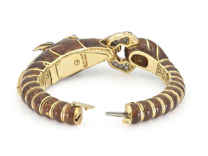 David Webb Chestnut Horse Bracelet