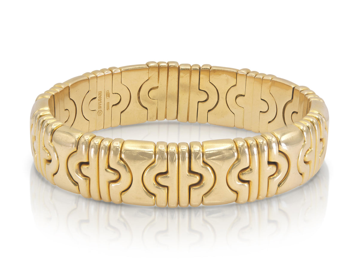 Vintage 1990s Bvlgari Parentesi Cuff Bracelet