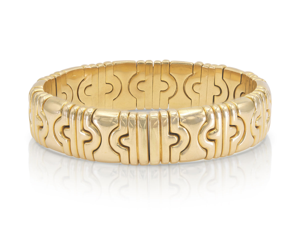 Vintage 1990s Bvlgari Parentesi Cuff Bracelet