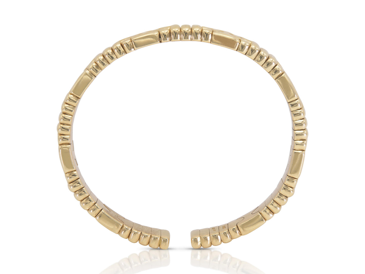 Vintage 1990s Bvlgari Parentesi Cuff Bracelet