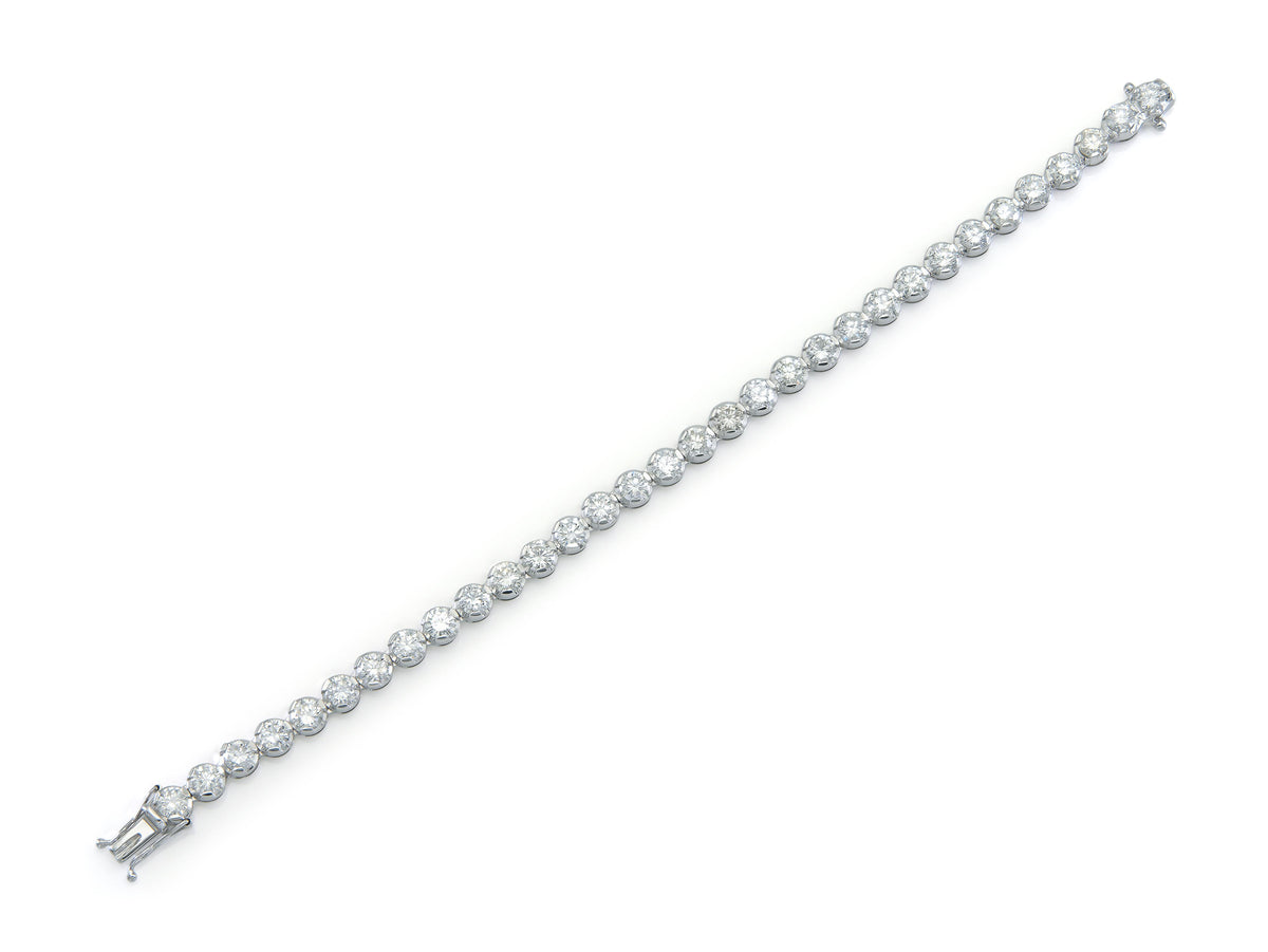 9.60 Carat Diamond Tennis Bracelet
