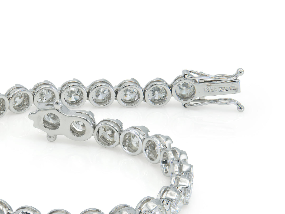 9.60 Carat Diamond Tennis Bracelet
