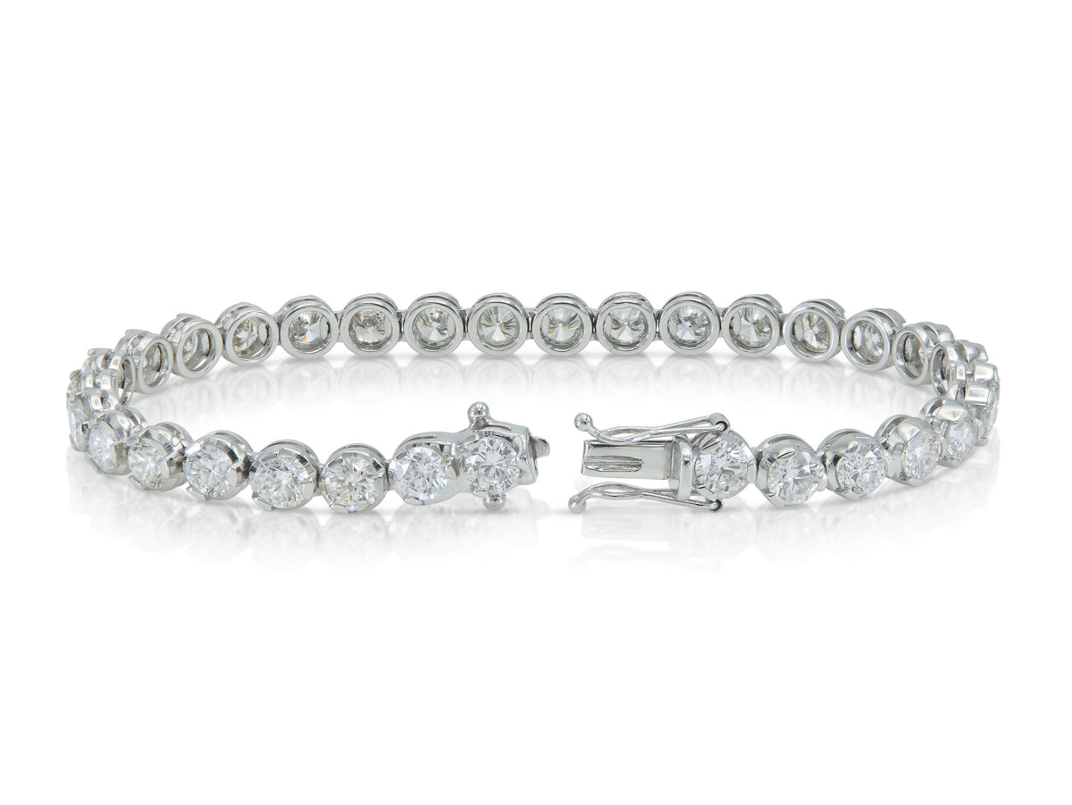 9.60 Carat Diamond Tennis Bracelet