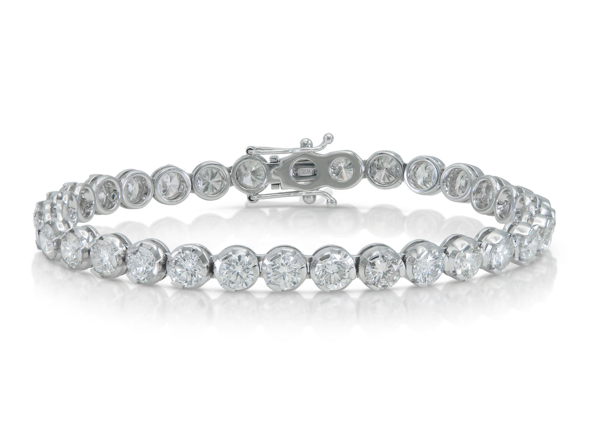 9.60 Carat Diamond Tennis Bracelet