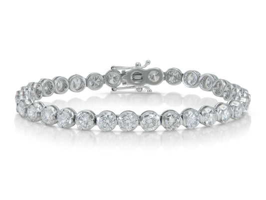 9.60 Carat Diamond Tennis Bracelet